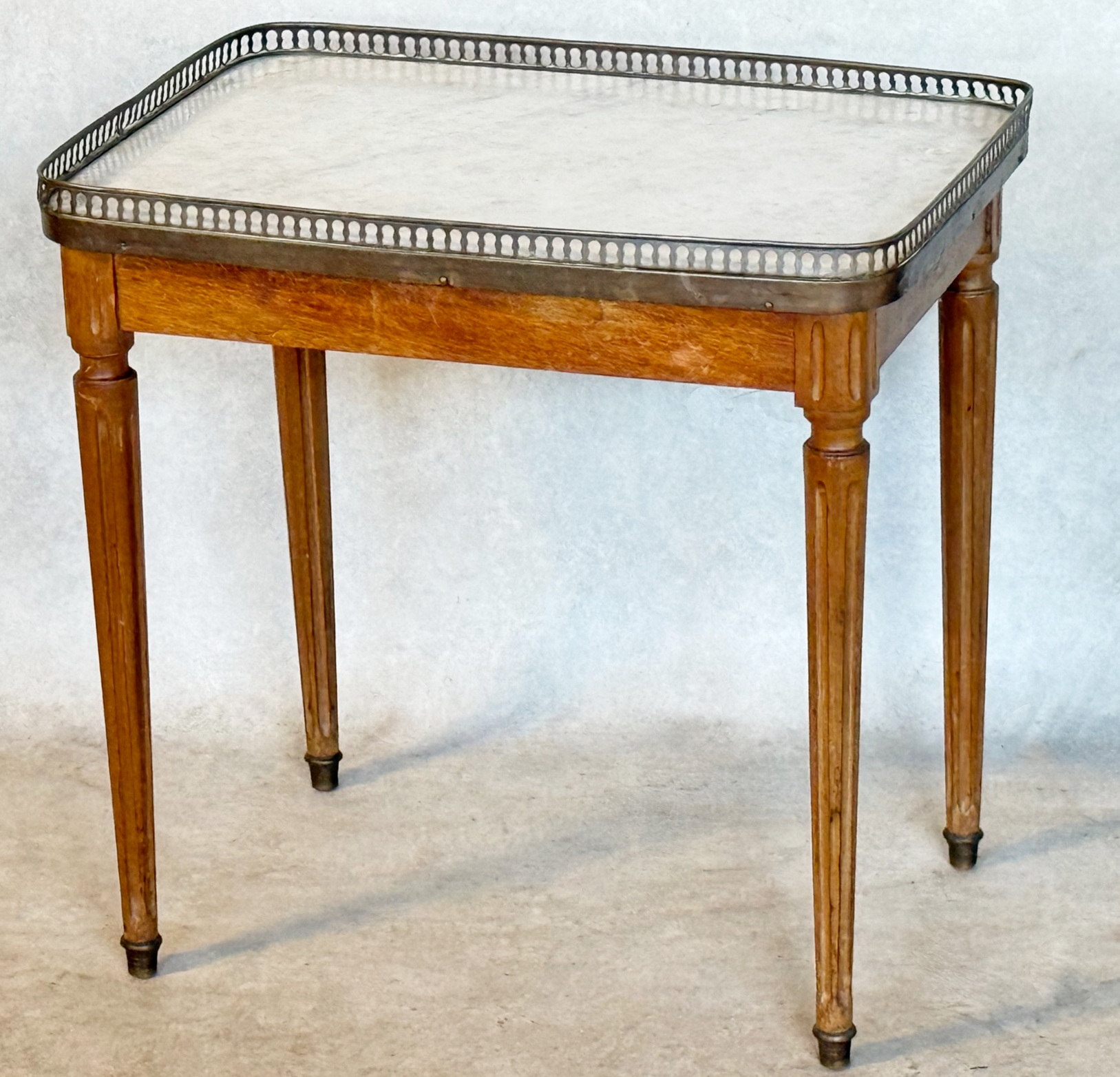 A French Bouillotte Sofa Table 